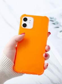 Vỏ điện thoại chống rơi màu tinh khiết - trái cam - Xem 5