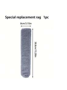 1pc Fibre Duster Brush, For Cleaning Narrow Gaps Under Beds, Sofas, Top Of Cabinets