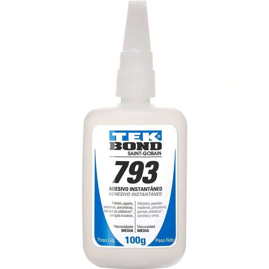 Nail Glue 100g Tekbond Quick Glue Instant Glue Glue Everything Nail Glue Super Glue - 白色 - 查看 1