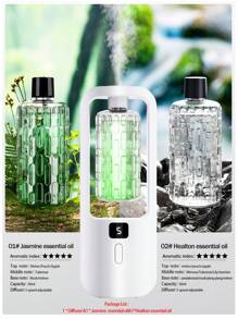 香薰机，自动家用香氛扩散器，空气净化器，浴室除臭器，室内恒温雾化香薰精油扩散器，办公室空气清新剂 - 多香型 - 查看 16