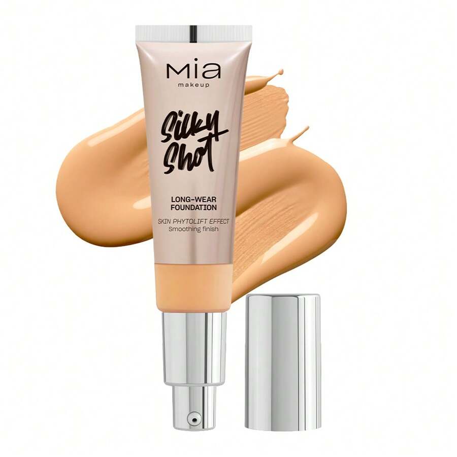 MIA MAKEUP SILKY SHOT FOUNDATION - 中高遮瑕平滑粉底 - 015西北 - 查看 1