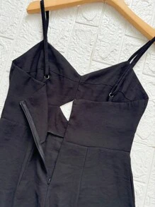 Short Dress Marrante Faminina - Negro - Ver 3