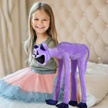 Catnap Smiling Critters Series Figure Plush Set- Poppy Playtime Chapter 3 Smiling Critters CatNap Plush And DogDay Plush For Kids And Adults - 打瞌睡 - 查看 2