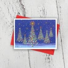 Thiệp Giáng sinh vui nhộn cho bạn bè, Thiệp ngày lễ vui nhộn cho cô ấy, Thiệp Giáng sinh vui nhộn cho anh ấy, Thiệp ngày lễ vui vẻ, Lời chúc đặc biệt, Cây thông Noel - nhiều màu - Xem 9