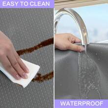 Multipurpose Non-Slip Lining For Drawer Cabinet Shelf Hygienic Plastic Washable Roll - 灰色 - 查看 8
