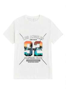 Unisex StreetWear T-Shirt 100% Cotton NEW! - 白色 - 查看 1