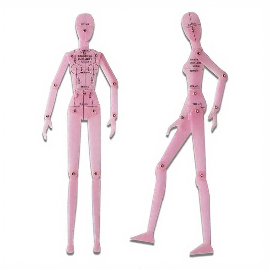 2Pcs/Set Template Ruler Sewing Humanoid Patterns Design Lightweight ...