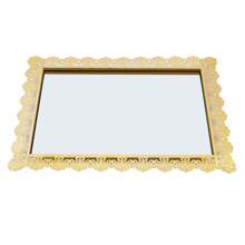 5-Piece Set Cake Stands Round Cupcake Stands,Metal Wedding Birthday Party Celebration Dessert Display Plates, Gold - Gold - View 9