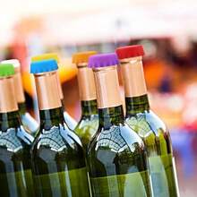 18 个可重复使用的硅胶瓶盖，适用于家庭酿造啤酒、软饮料、葡萄酒瓶、啤酒瓶、汽水瓶、厨房工具（多色） - 彩色 - 查看 2