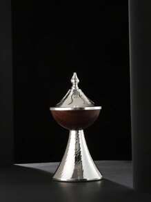 ALMAMARA 1pc, Gold Silver Incense Burner, Style, Iron Craft,For Rama Decorations ,Rama Decorations Kareem,Rama Decorations Mubarak,Rama Mubarak,Rama Al-Fitr,Suitable For Home Decoration, Office, Living Room, Living Room, Kitchen, Banquet Necessary Rama Gifts Birthday Graduation - Multicolor - View 9