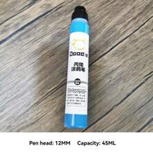 1 pieza Bolígrafo marcador de 45ml con diseño graffiti, punta redonda de 12mm, resistente al agua, apto para graffiti en vidrio, cartón, plástico y metal, de vuelta a la escuela
