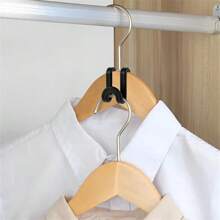 10 móc treo nhiều tầng, móc nối móc treo quần áo, móc treo mini bằng nhựa chịu lực, tủ đựng quần áo tiết kiệm không gian cho móc treo quần váy giày dép quần jean bốt váy - Nhiều màu - Xem 6