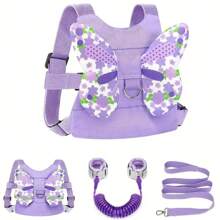 3-In-1 Baby Safety Harness, Leash & Anti-Lost Wrist Strap, Child Safety Belt, Boys/Girls Walking Accessory Safety Wristband Traction Rope - Multicolor - View 8