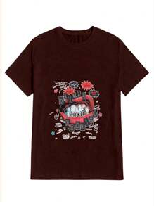 Olivi@ Rodrigo T-Shirt 100% Cotton NEW! - 鏽棕色 - 查看 1