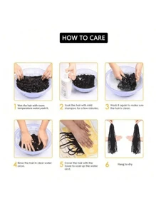 Pferdeschwanz-Extension, 18/26/30 Zoll Ziehverschluss Pferdeschwanz Haarverlängerungen synthetisch langes lockiges welliges Haar Extensions Pferdeschwanz dicke Haarteile für Frauen, 1B