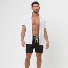 Bermuda Masculina Linho Santo Luxo