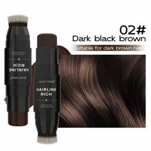 Quick-Fix Hairline Concealer Stick - Instantly Camouflage Roots & Create Natural Contour - Waterproof, Smudge-Proof, Long-Lasting - Perfect For Seamless Touch-Ups, All Hair Colors