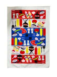 Assorted Printed Dishcloth - 彩色 - 查看 7