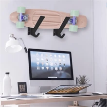 1 Giá để ván trượt Acrylic, Giá trưng bày ván trượt, Giá để ván trượt gắn tường, Cũng có thể dùng làm móc treo đồ - Nhiều màu - Xem 1