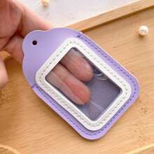 Vỏ chìa khóa ô tô đa năng 4,5*8cm Vỏ bảo vệ điều khiển từ xa Phụ kiện Túi đựng chìa khóa Tổ chức - Nhiều màu - Xem 6