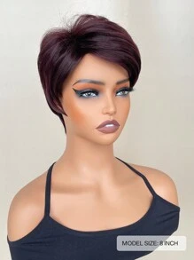 Middle-Aged And Elderly Wigs, Synthetic Wigs, Silver-Gray Grandma Wig Suitable For Daily Wear And Role Playing
