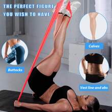 Yoga Sport Weerstandsbanden Pilates Training Fitness Oefening Thuis Gym Elastische Touwband Natuurlijke Rubber Latex Yoga Accessoires