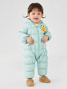 Balabala Boys' & Girls' Down Romper Warm Winter 2024 Snowsuit For Babies