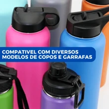 Silicone Bottle Protector Cover For Cups And Bottles Ideal Protection For The Base Durable Anti-Impact And Non-Slip - 淺藍色 - 查看 4