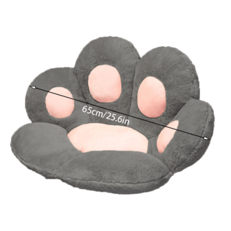 1 st tecknad björntass halv omlottkudde, kontorssittkudde, katttasskudde, heminredning, dekoration semesterkuddar kuddar för hemmet stolkudde stol stol kudde kontorsstol spelstol