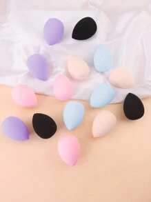 12pcs Multi-Functional Makeup Sponge Set, Meets Your Makeup Needs, Various Styles Of Makeup Sponges To Help You Effortlessly Apply Makeup - Multicolor - View 9