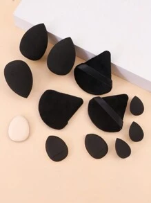 12pcs Multi-Functional Makeup Sponge Set, Meets Your Makeup Needs, Various Styles Of Makeup Sponges To Help You Effortlessly Apply Makeup - Multicolor - View 6