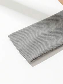 1pc Streetwear Sports Elastic Knit Headband, Suitable For Daily Yoga, Outdoor Activities