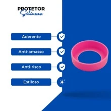 Silicone Bottle Protector Cover For Cups And Bottles Ideal Protection For The Base Durable Anti-Impact And Non-Slip - 淺藍色 - 查看 3