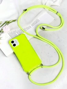 Apple Crossbody Phone Case Solid Phone Case With Lanyard Waterproof Shockproof Anti-Fall Scratch Resistant