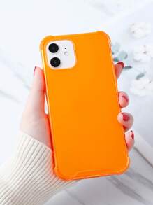 Vỏ điện thoại chống rơi màu tinh khiết - trái cam - Xem 2