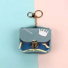 Ví đựng tiền xu mini đa năng, đựng thẻ, hộp đựng tai nghe, túi đựng son môi - Túi đựng chìa khóa cá nhân, hộp đựng ID, dễ thương & nhỏ gọn, lấp lánh, túi đựng tiền xu trong suốt, thời trang, phong cách Boho - Nhiều màu - Xem 7