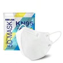 10pcs/Pack Adult 3D Stereo Fashionable Facemasks, 4-Layer 5D KN95 Protection