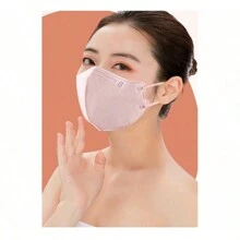 10pcs/Pack Adult 3D Stereo Fashionable Facemasks, 4-Layer 5D KN95 Protection