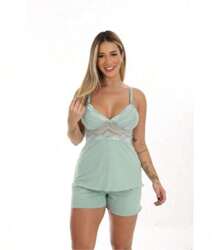 Baby Doll Short Dool Feminine Breastfeeding Lace: Postpartum Comfort With Elegance - 203 - 紫丁香色 - 查看 3