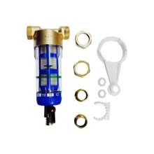 LOYALHEARTDY Reusable Spin Down Sediment Water Filter Whole House 40 Micron Pre-Filter System - AS SHOWN - View 6