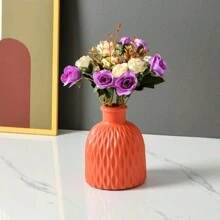 1 件水波花瓶硅胶模具、铅笔架石膏模具、DIY 手工粘土环氧树脂硅胶铸造模具 - 白色 - 查看 4