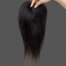 12 英寸瑞士蕾丝隐形人发发片夹式天然假发刘海女士 - SNatural - 查看 6