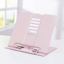 1 Metal Desktop Bookshelf - Christmas Gift - Reading Stand - Book Stand - Adjustable Recipe Stand - Portable And Sturdy Bookshelf, Suitable For Recipes, Textbooks, Tablets, Sheet Music, Birthday Gift - New Year's Gift - Gift For Children