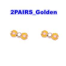 8/4/2pairs Metal Daisy Flower Pants Tighten Waist Brooches Pins Waist Clip Adjustable Snap Buckle Detachable Button For Jeans Trousers. - Multicolor - View 19