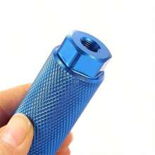 1 件铝合金防滑自行车脚踏，BMX 山地自行车特技脚踏，适合 3/8 英寸轴