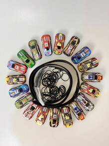 DIY 汽车腰带、迷你车腰带、玩具车腰带、卡通车腰带、尼龙迷你车腰带、赛车腰带、附视频教程、汽车礼品腰带（夏季、秋季、万圣节） - 彩色 - 查看 6