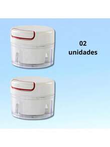 Mini Crusher Manual Processor Stainless Steel Blades Kit With 2 Units - Nhiều màu - Xem 2