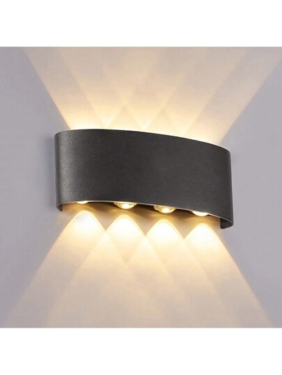 Pcs, Indoor Wand Light, Moderne Warm Verlichting Bedroom Bedside Lamp, Corridor Up Down ative Lights, Stairs, Living Room, Garage, Background view 7