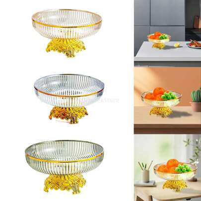 Luxury High-Grade Candy Box, Multi-Compartment Snack Tray For Living Room, Coffee Table, Nuts & Dried Fruit Storage