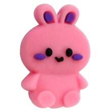 Bộ 5 hạt cao su mềm PVC - Nhiều hình dạng động vật để làm móc chìa khóa, bút, vòng cổ và vòng tay thủ công DIY - silicone động vật hoạt hình - Xem 14